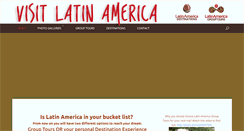 Desktop Screenshot of latinamericadestinations.com